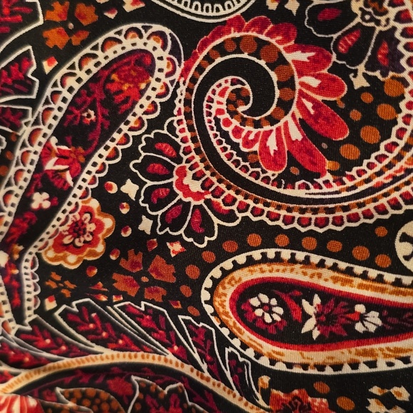 PERCEPTIONS NEW YORK BRAND WOMEN'S BLACK & RED SHORT SLEEVES DRESS SIZE LARGE - Picture 10 of 15